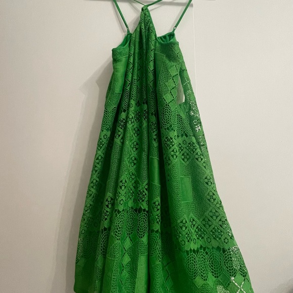 Anthropologie: Halter lace mini dress with pockets (currently sold out online) - Picture 4 of 9